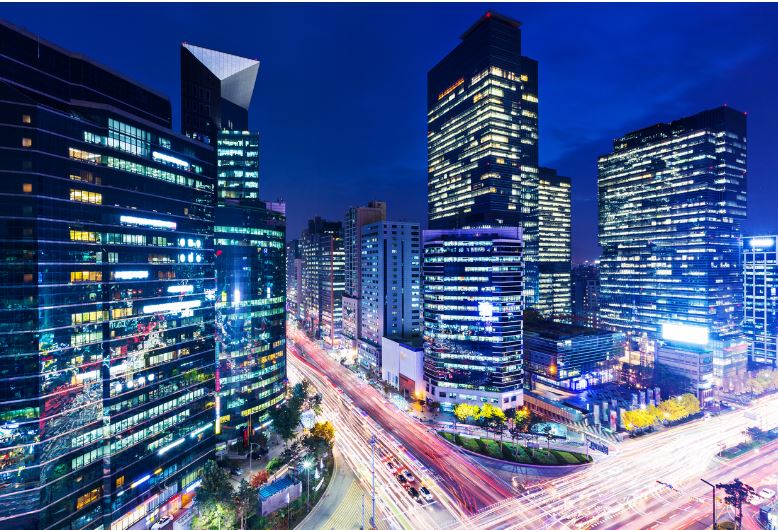 night view of Seoul